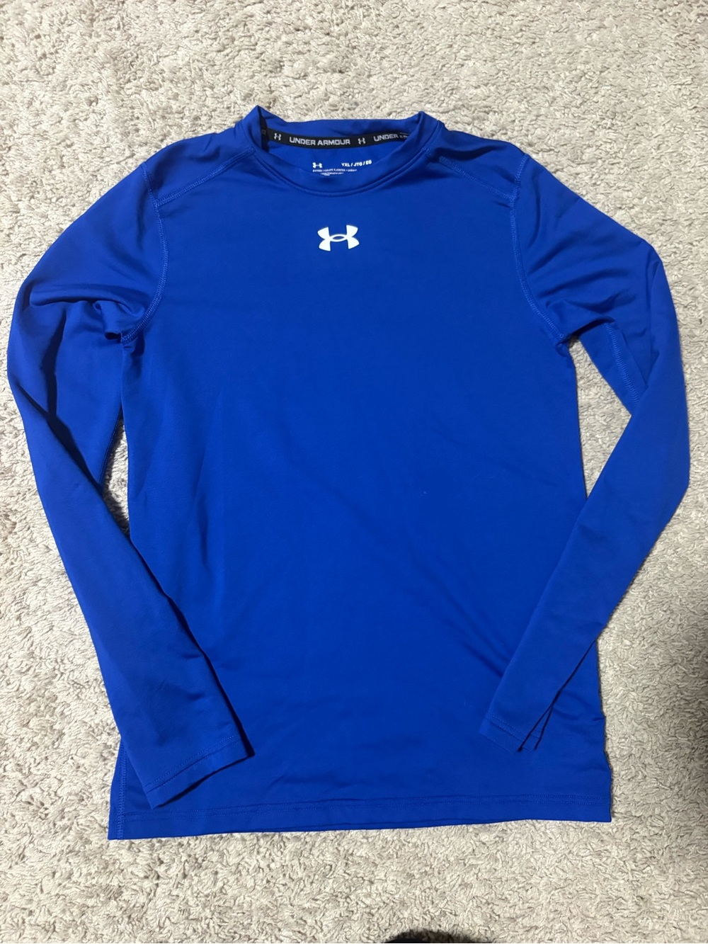 Under Armour Youth XL Long Sleeve Athletic Shirt - Cold Gear